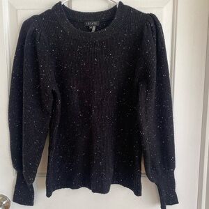 1. State Black Knit Pullover